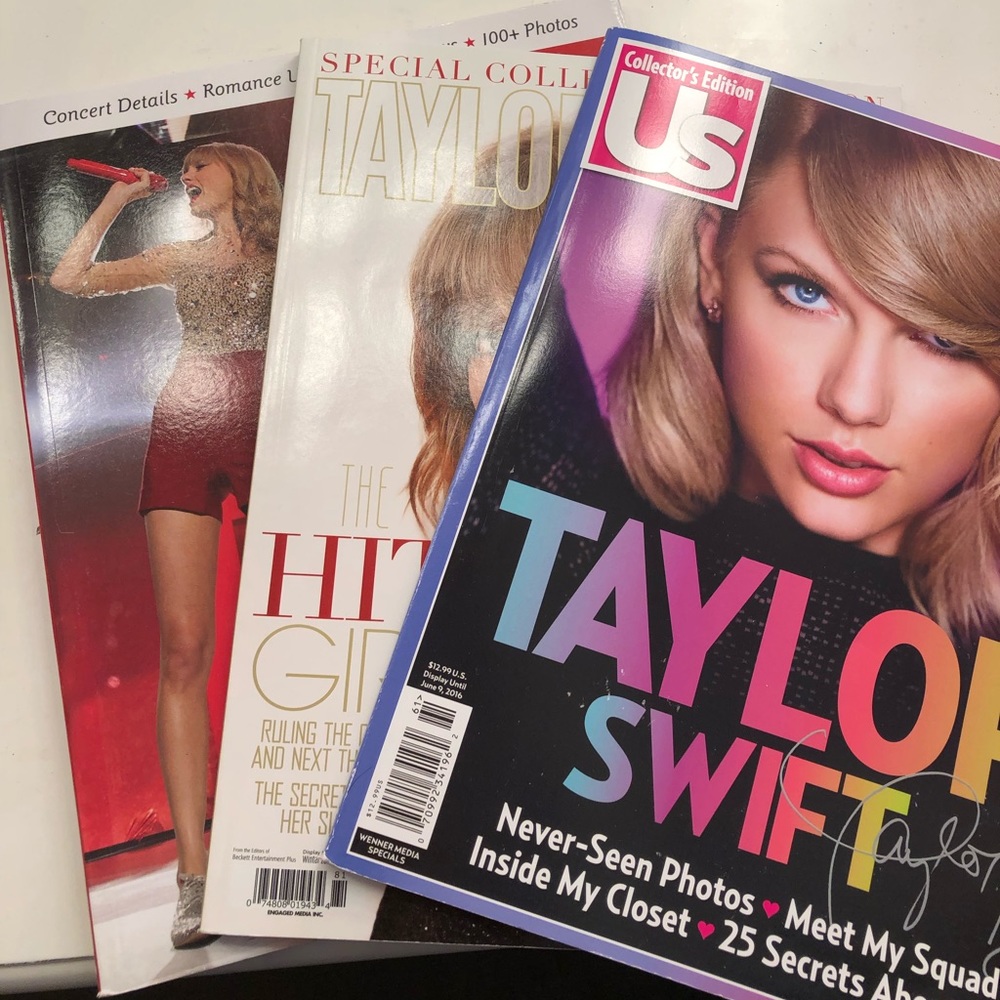3 Taylor Swift magazines!